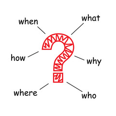 question mark design