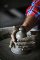 Hand of the potter