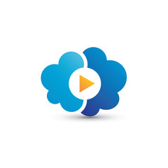 Cloud Play Logo Template