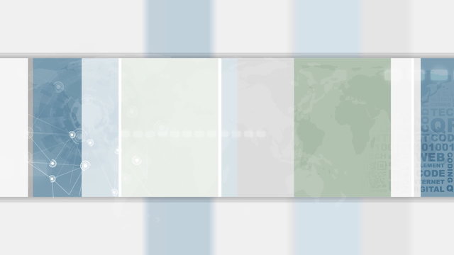 Abstract tech motion background. Video animation HD 1920x1080