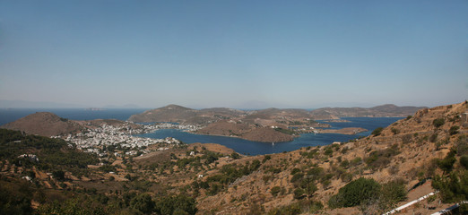 Fototapeta na wymiar Patmos island