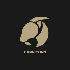 capricorn logo vector