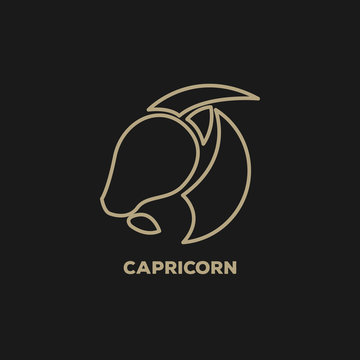 capricorn logo vector