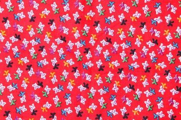Abstract texture of Thailand textile