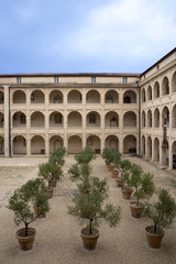 Fototapeta premium Cour de l'hospice 