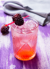 Blackberry cocktail