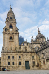Fototapeta premium Campanario Berenguela de la catedral de Santiago