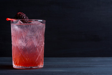Blackberry cocktail