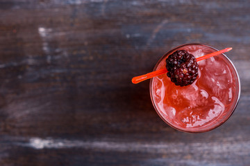 Blackberry cocktail