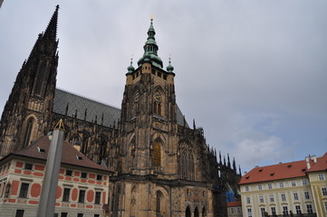 Fototapeta premium Cattedrale di San Vito - Praga