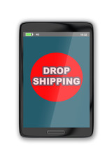 Online order via drop shipping concept