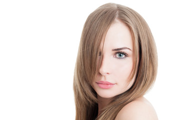 Naklejka premium Natural hair style concept