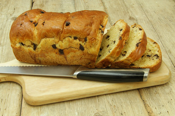 brioche aux pépites de chocolat 22122015