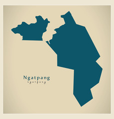 Modern Map - Ngatpang PW