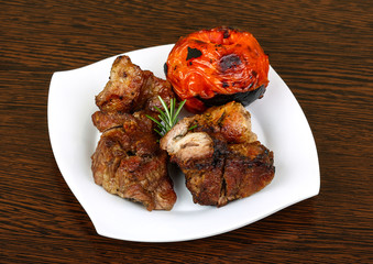 Grilled pork meat - shaslik