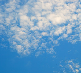 in the sky of world cloudy fluffy cloudscape