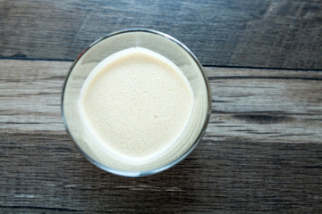 Baileys liqueur in glass