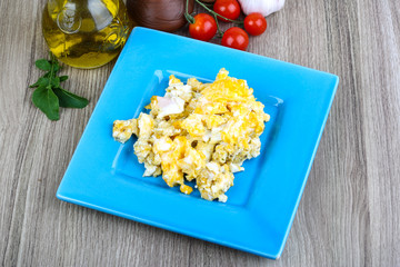 Scrambled eggs