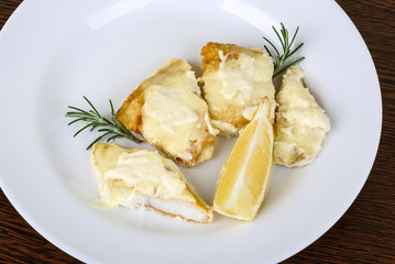 Baked perch