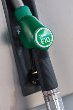 German Gas Station Super E10 Fuel