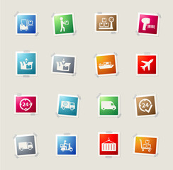 Delivery simply icons