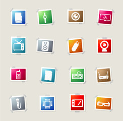 Gadgets simply icons