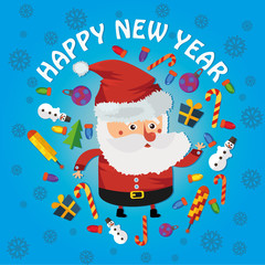 Santa new year