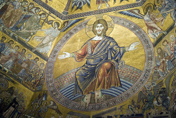 Ceiling mosaics of the Florence Baptistery