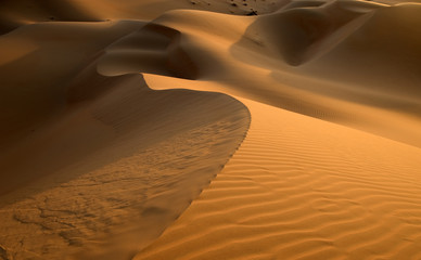 Desert sand dune