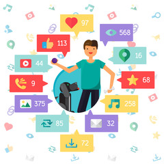 Web Virtual Socail Network