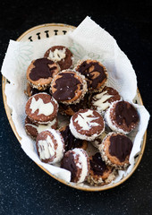 Sandwich cookies for Christmas