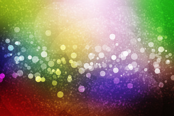 Bokeh background colorful