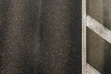 Road, top view