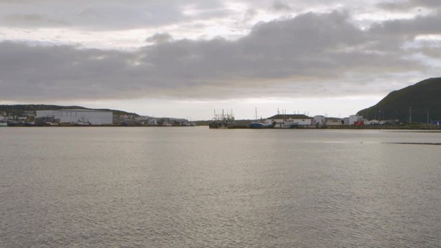 Shoreline of Conche, Newfoundland & Labrador, Canada.