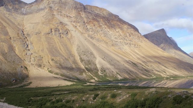 Torngat Mountains, Newfoundland & Labrador. Pan Right