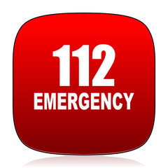number emergency 112 icon