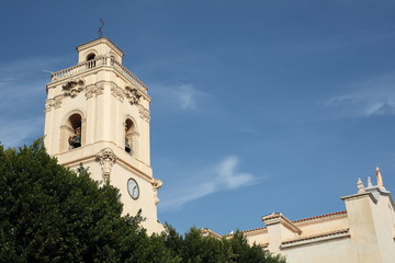 Fototapeta na wymiar Parish of Saint Johns in Catral, Alicante, Spain 