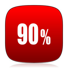 90 percent icon