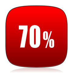70 percent icon