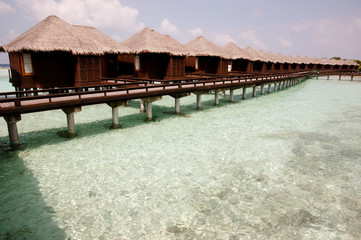 Lagoon Huts - Maldives