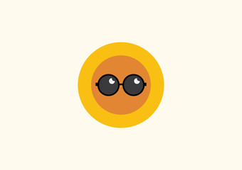 Eye Glasses Icon Logo