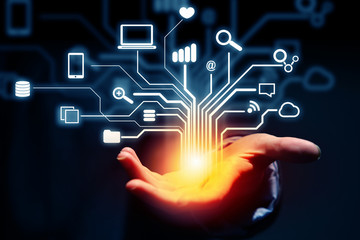 Cloud sharing and connection 