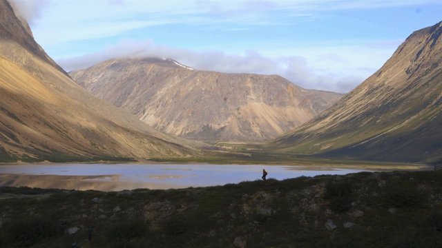Landscape of Torngat Mountains.