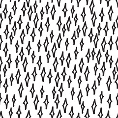 Seamless pattern. Sketch background with hand drawn hipster doodles.