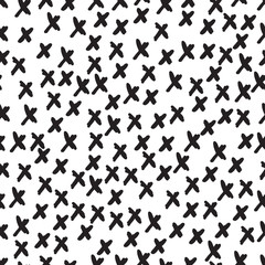 Seamless pattern. Sketch background with hand drawn hipster doodles.