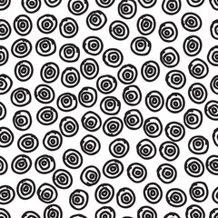 Seamless pattern. Sketch background with hand drawn hipster doodles.