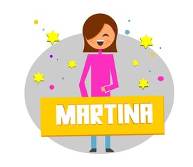 Named of Martina