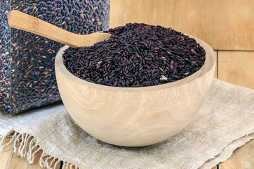 purple Riceberry rice