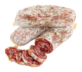 Dry Cured Italian Salami Sausages