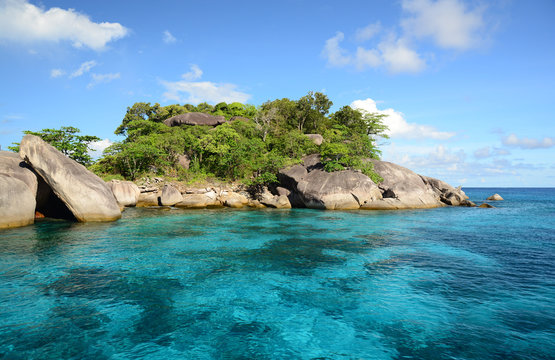 Similan islands in Andaman sea, Thailand